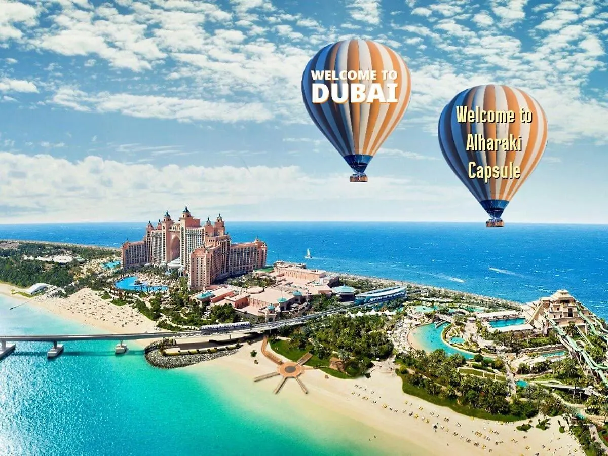 Nocleg ze śniadaniem Bed and Breakfast Alharaki Capsule Dubaj
