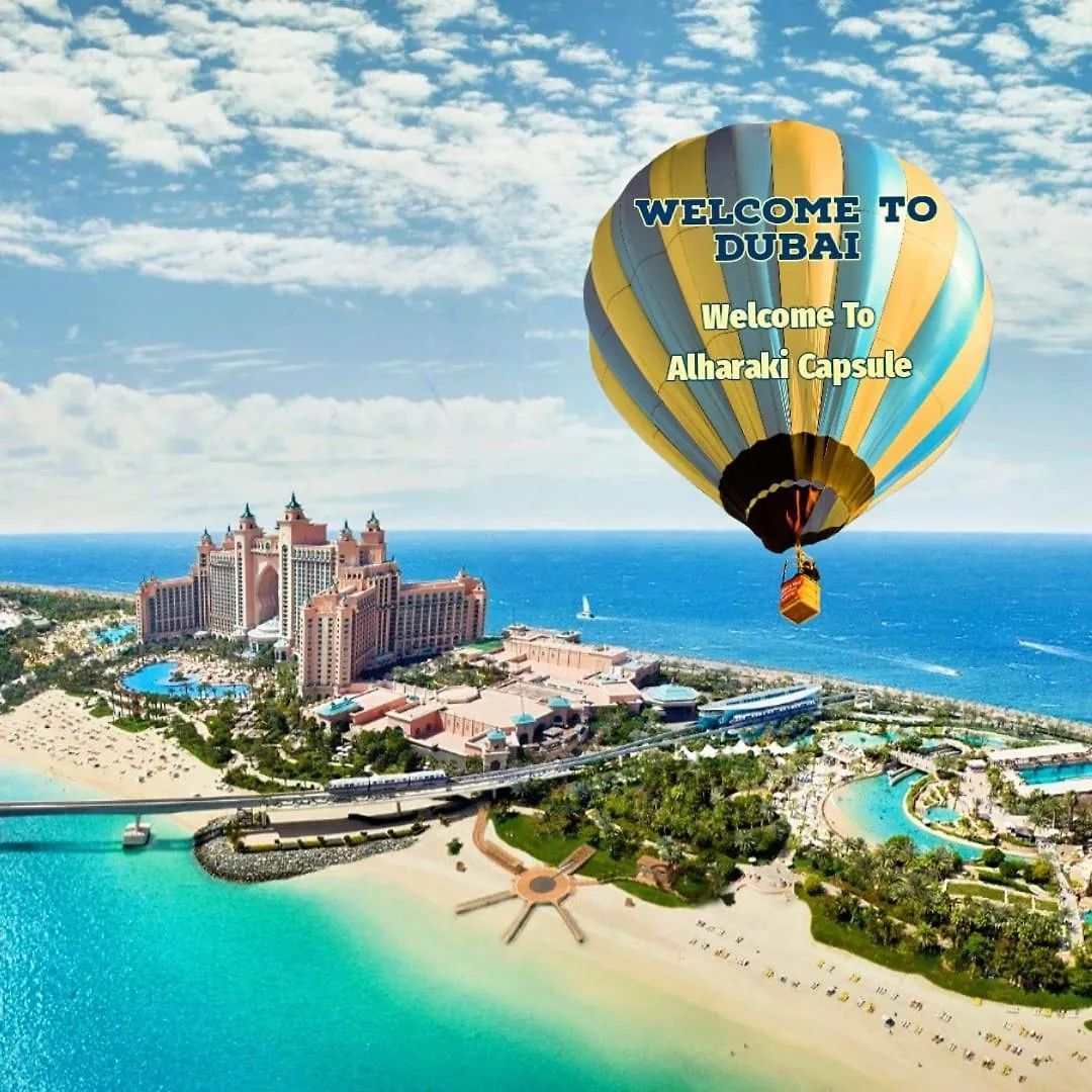 Bed and Breakfast Alharaki Capsule Dubaj Nocleg ze śniadaniem